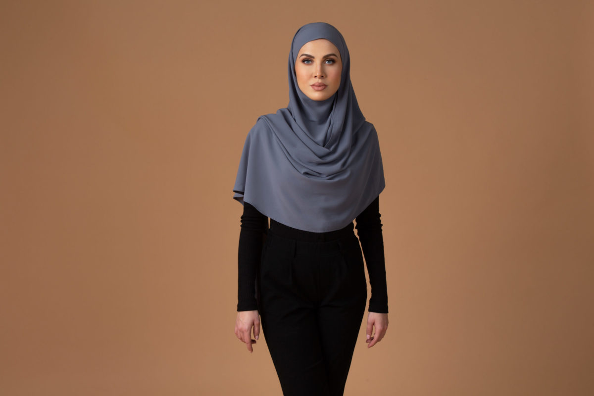 Hijab innovant, bonnet intégré, tout en un