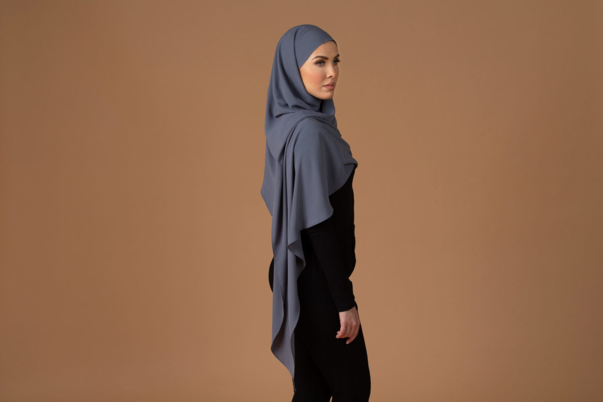 Hijab innovant, bonnet intégré, tout en un
