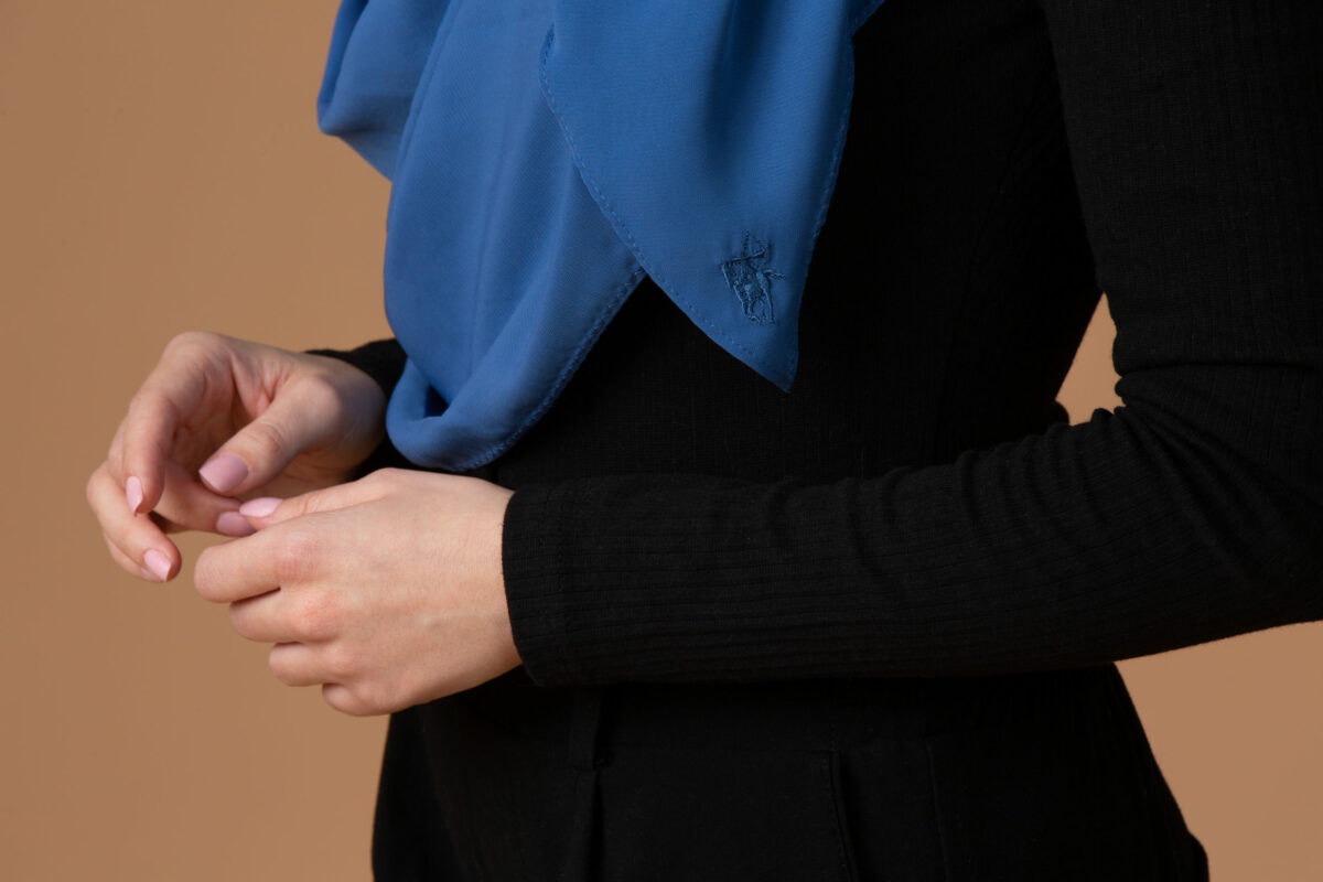 Hijab innovant, bonnet intégré, tout en un