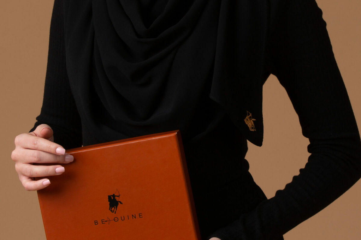 Hijab innovant, bonnet intégré, tout en un