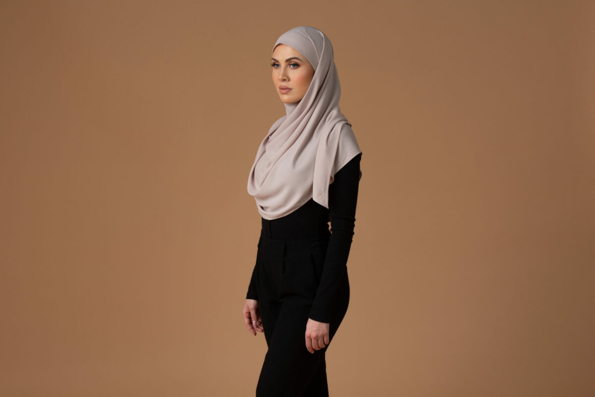 Hijab innovant, bonnet intégré, tout en un