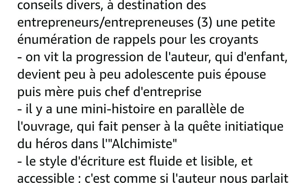 AVIS AMAZON REVEILLE LA BEDOUINE EN TOI