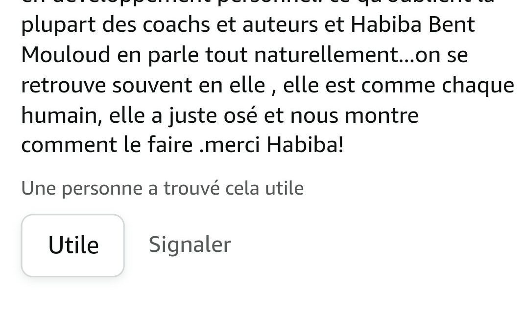 AVIS AMAZON REVEILLE LA BEDOUINE EN TOI