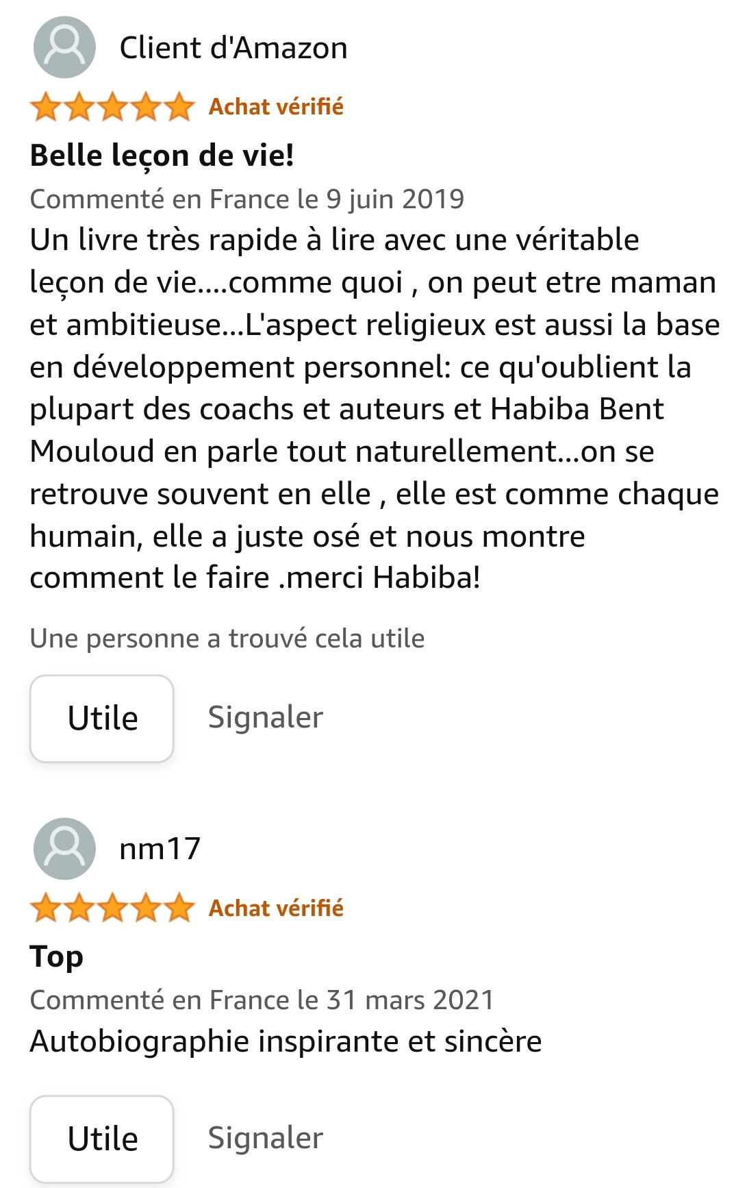 AVIS AMAZON REVEILLE LA BEDOUINE EN TOI