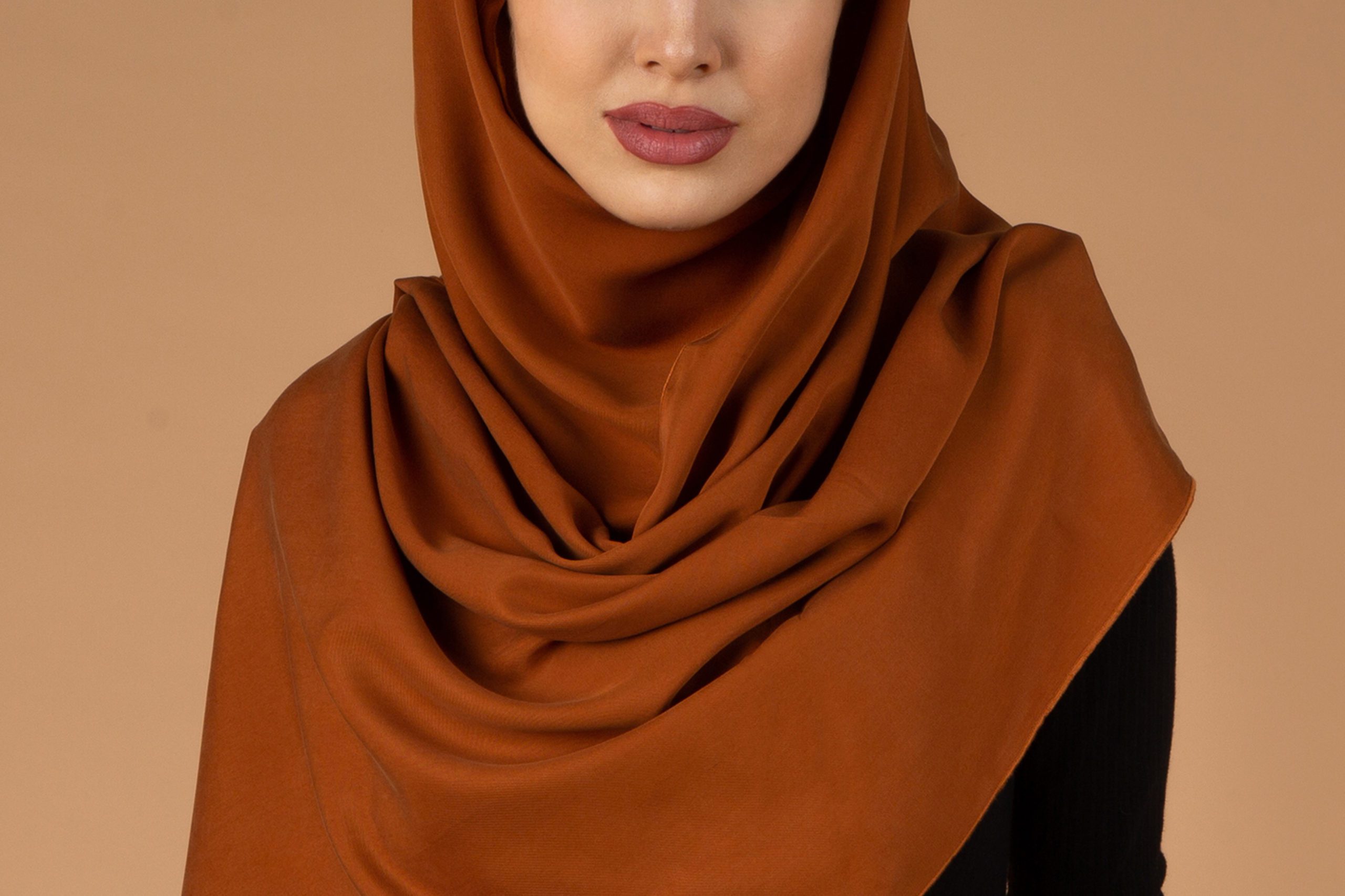 Hijab innovant, bonnet intégré, tout en un