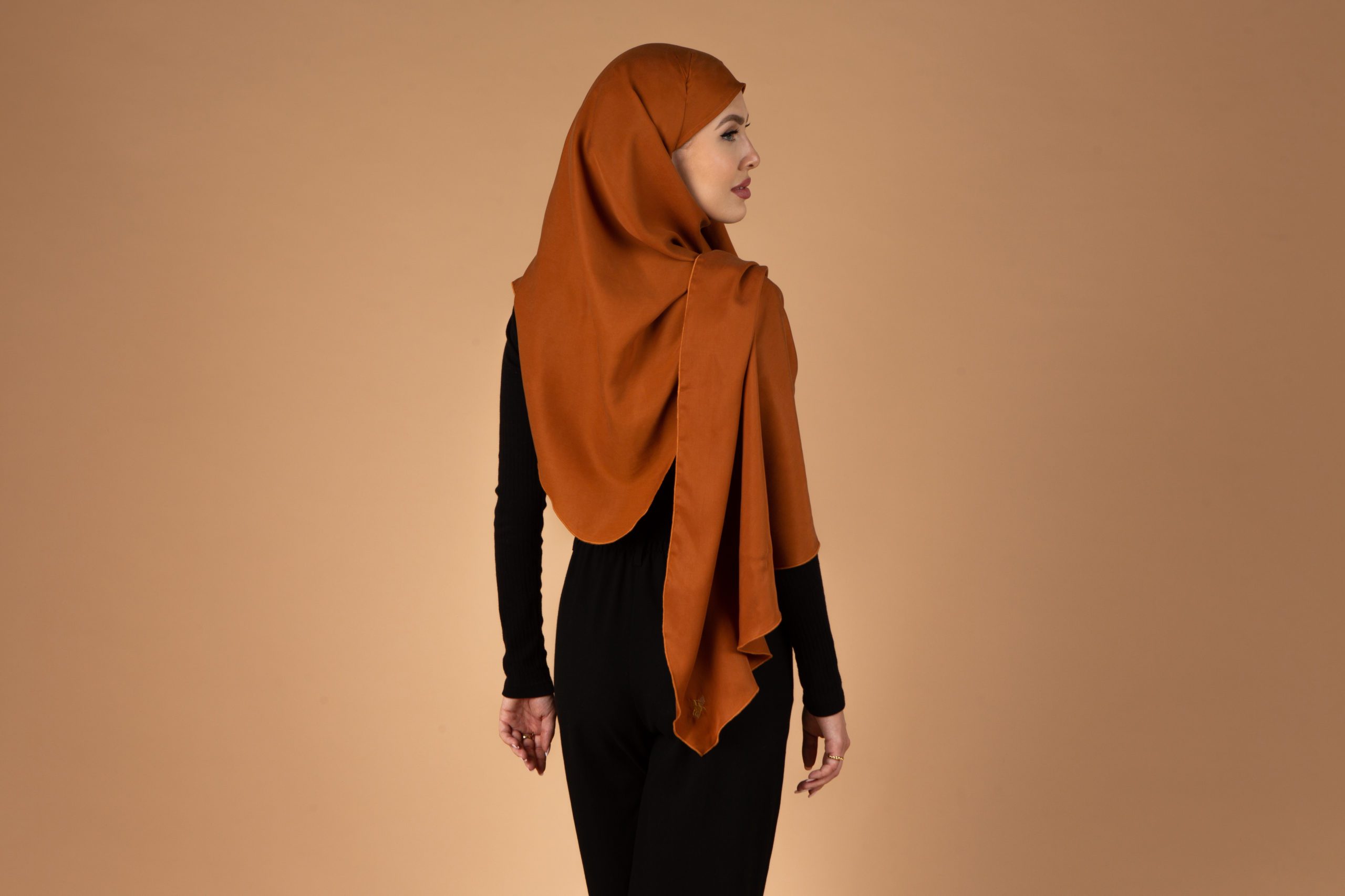 Hijab innovant, bonnet intégré, tout en un