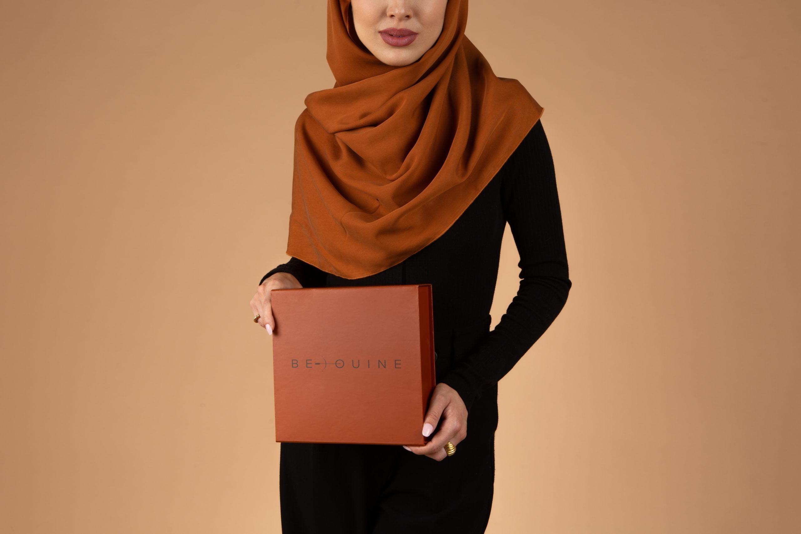 Hijab innovant, bonnet intégré, tout en un