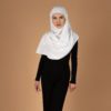 Coffret Ecrin BEDOUINE BLANC Hijab innovant, bonnet intégré, tout en un