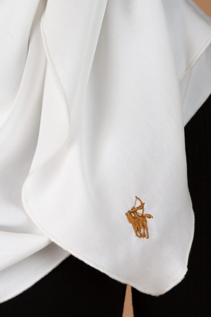 Coffret Ecrin BEDOUINE BLANC Hijab innovant, bonnet intégré, tout en un