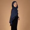 Coffret Ecrin BEDOUINE BLEU MARINE Hijab innovant, bonnet intégré, tout en un