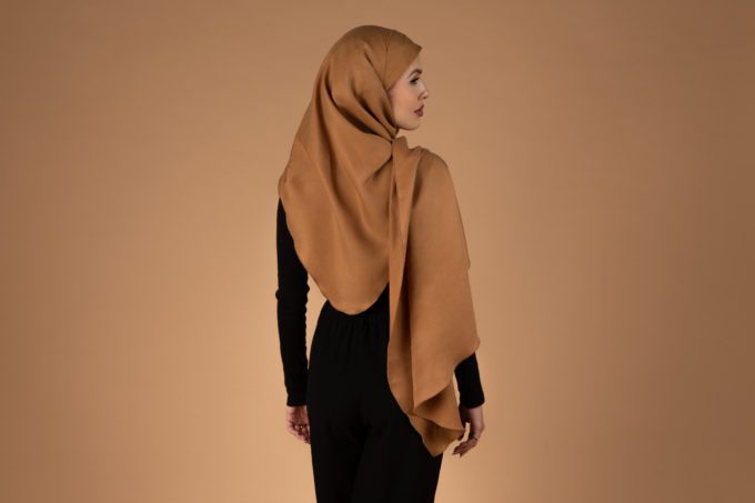Hijab innovant, bonnet intégré, tout en un