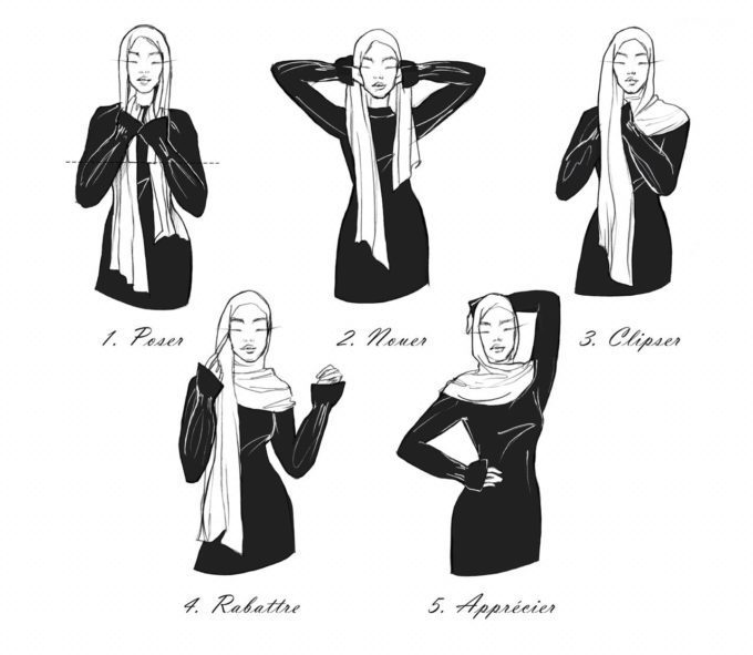 Tutoriel Hijab BEDOUINE écrin Hijab innovant, bonnet intégré, tout en un