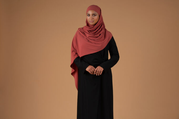 Hijab innovant, bonnet intégré, tout en un